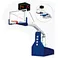 Electro-hydraulic basketball backstop